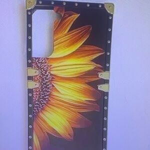 Sunflower Print Phone Case